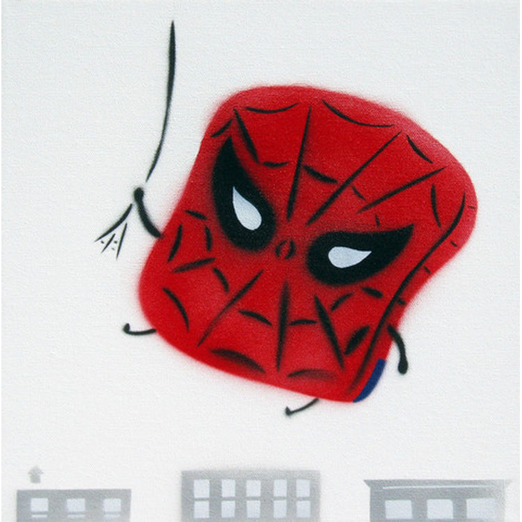 Spidey Toast by Dan Goodsell