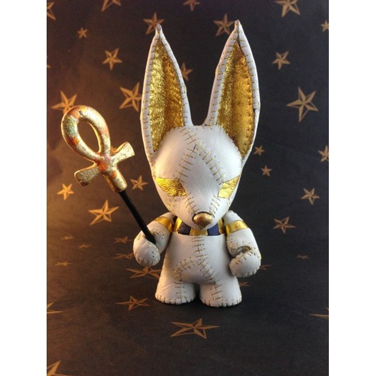 Alabaster Anubis by Megan Smithyman