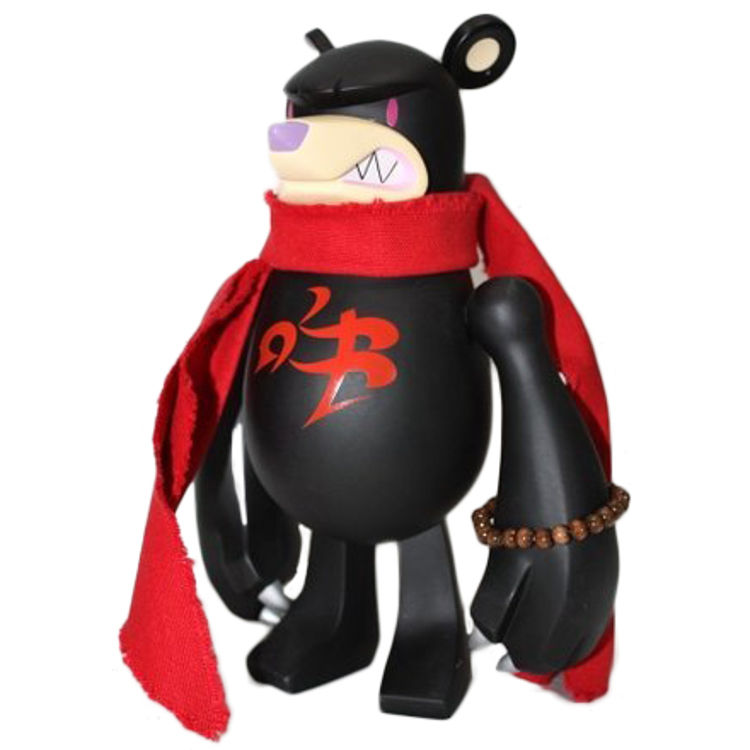 Knuckle Bear -  Black Guardian Tower Records by Touma
