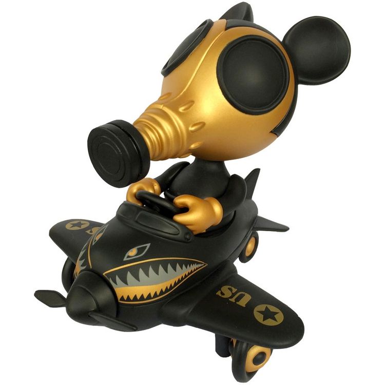 MouseMask Murpy in Airplane - Super Black by Ron English
