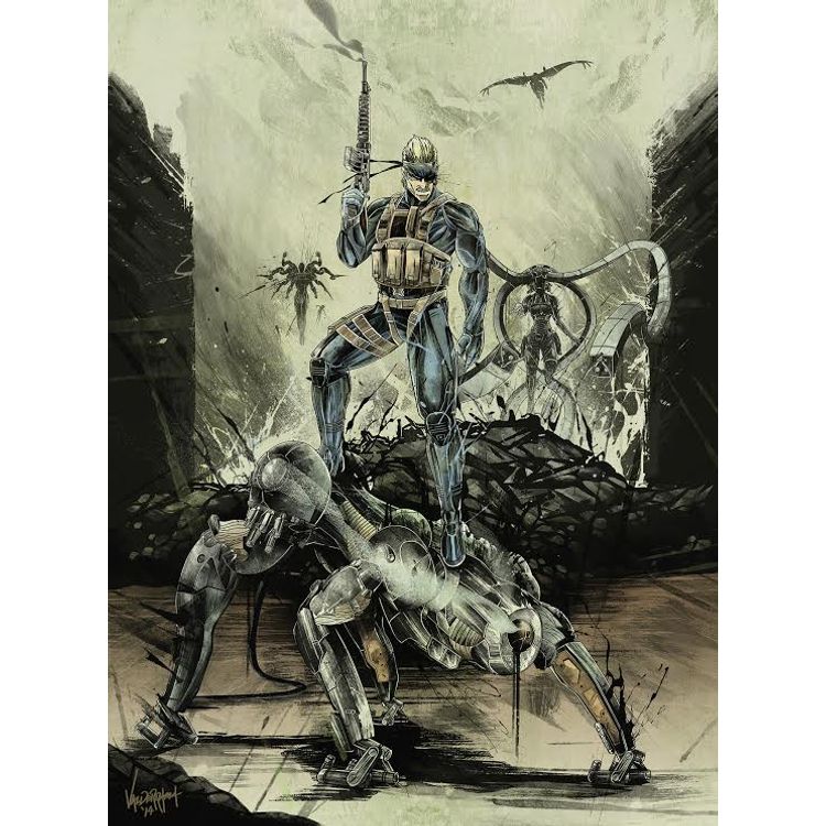 Metal Gear Solid Ray by Clinton Reno