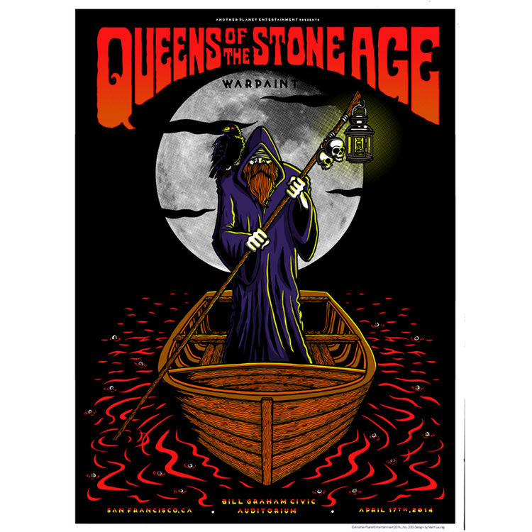Queens of the Stone Age – San Francisco, CA 2014 by Matt Leunig