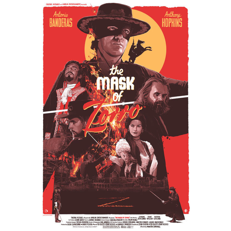 The Mask of Zorro by Grzegorz Domaradzki