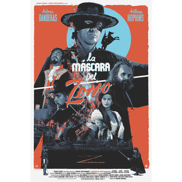 The Mask of Zorro - Kickstarter Exclusive by Grzegorz Domaradzki