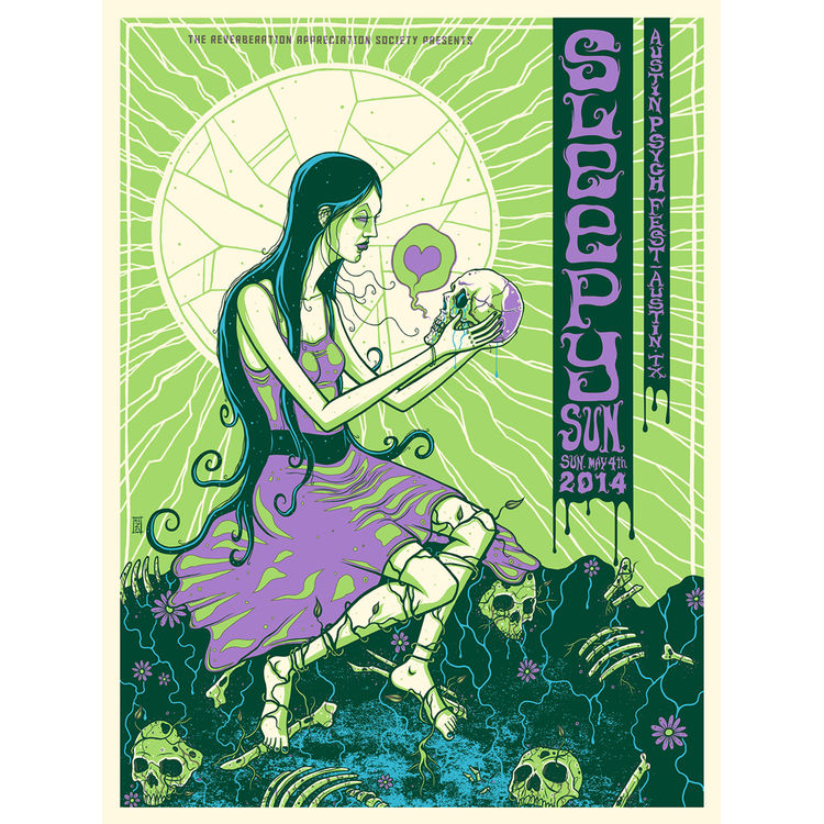 Sleepy Sun – Austin, TX 2014 by Jim Mazza