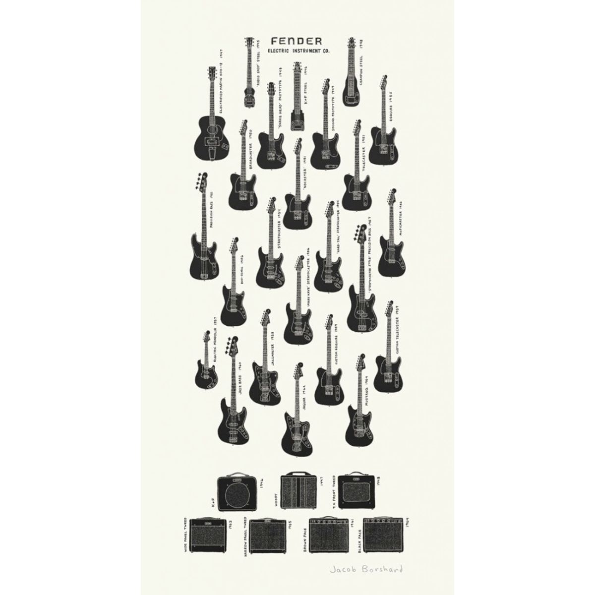 Electric Instrument Co. - Black