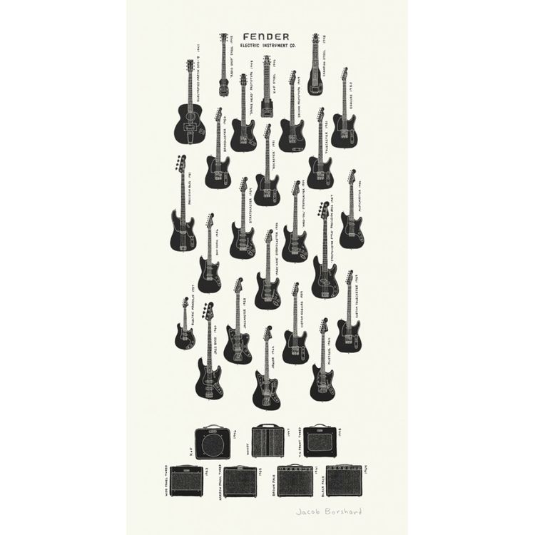 Electric Instrument Co. - Black by Jacob Borshard