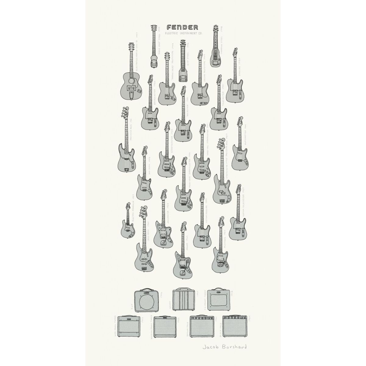Electric Instrument Co. - Silver