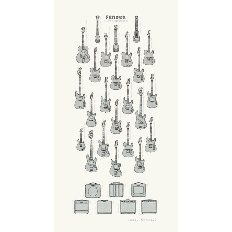 Electric Instrument Co. - Silver by Jacob Borshard