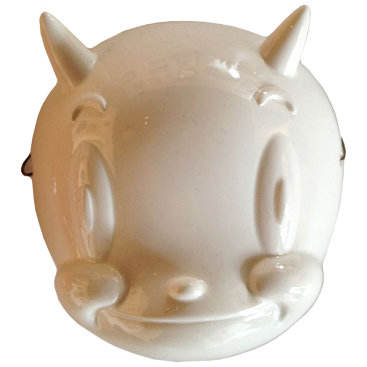 White Lucky Devil Mask