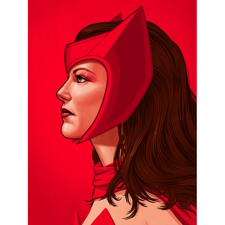 Scarlet Witch by Mike Mitchell