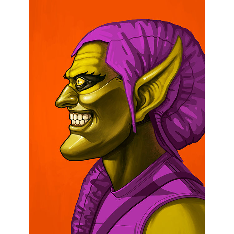 Green Goblin by Mike Mitchell