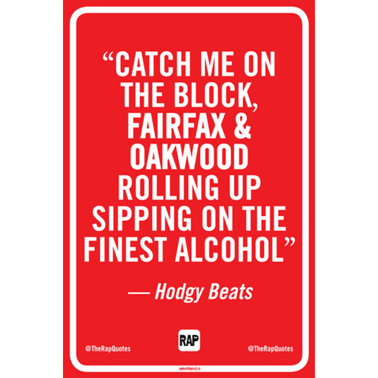 Catch me on the block... (Print) by Jay Shells