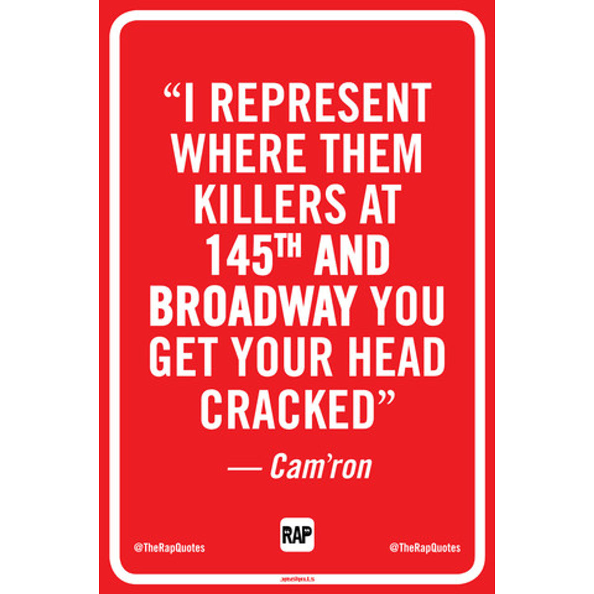 I represent where them killers at...