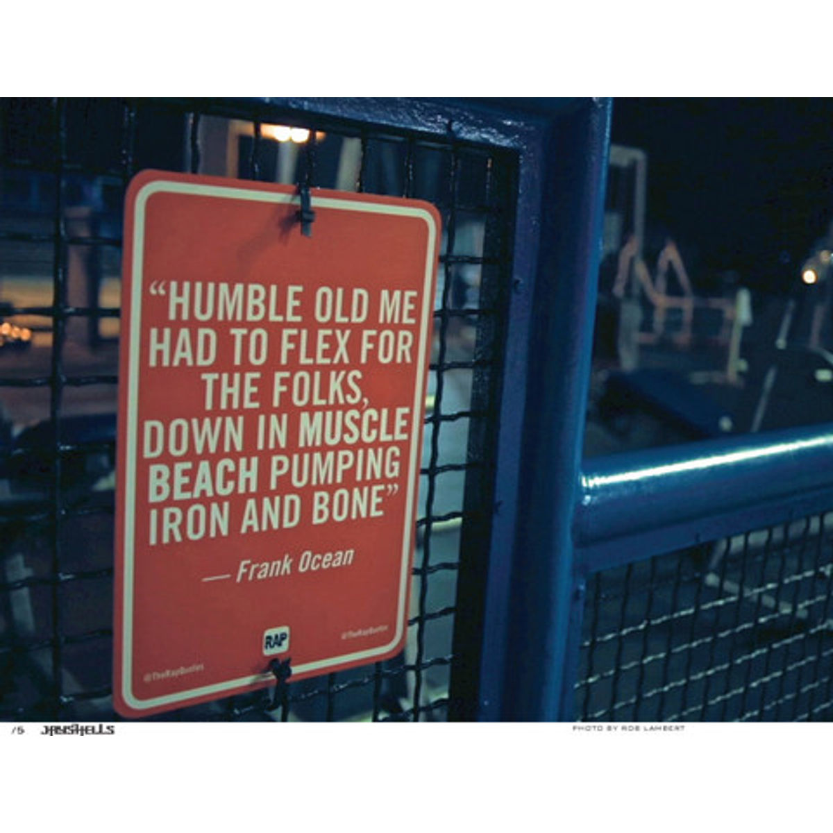 Humble old me had to flex for the folks... (Photo)