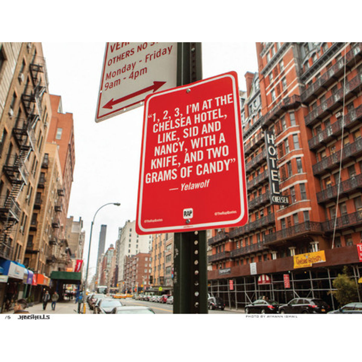 1, 2, 3, I'm at the Chelsea Hotel... (Photo)