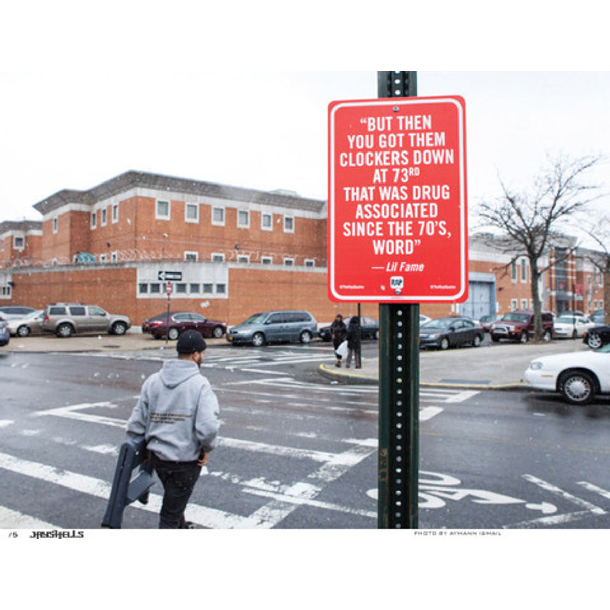 But then you got them clockers down at 73rd... (Photo)