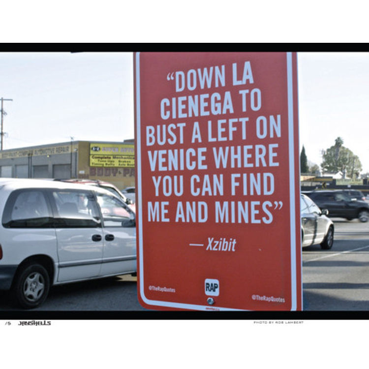 Down La Cienega to bust a left on Venice... (Photo) by Jay Shells