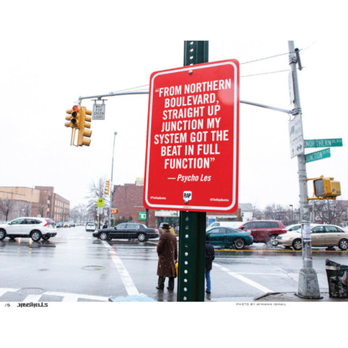 From Northern Boulevard straight up Junction.. (Photo)