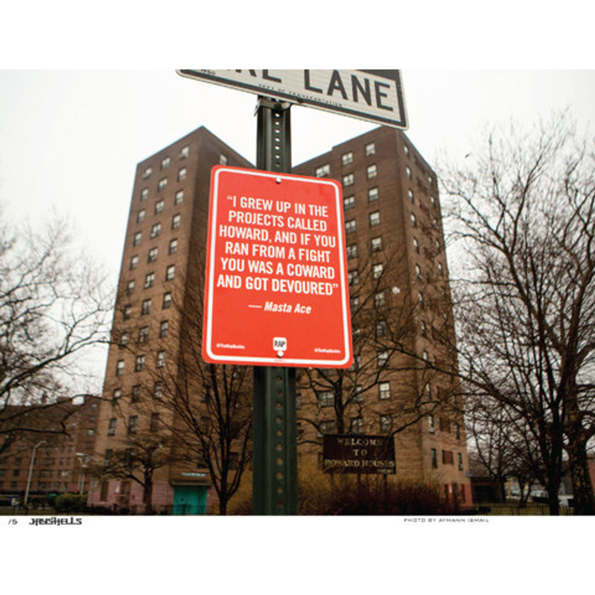 I grew up in the projects called Howard... (Photo)