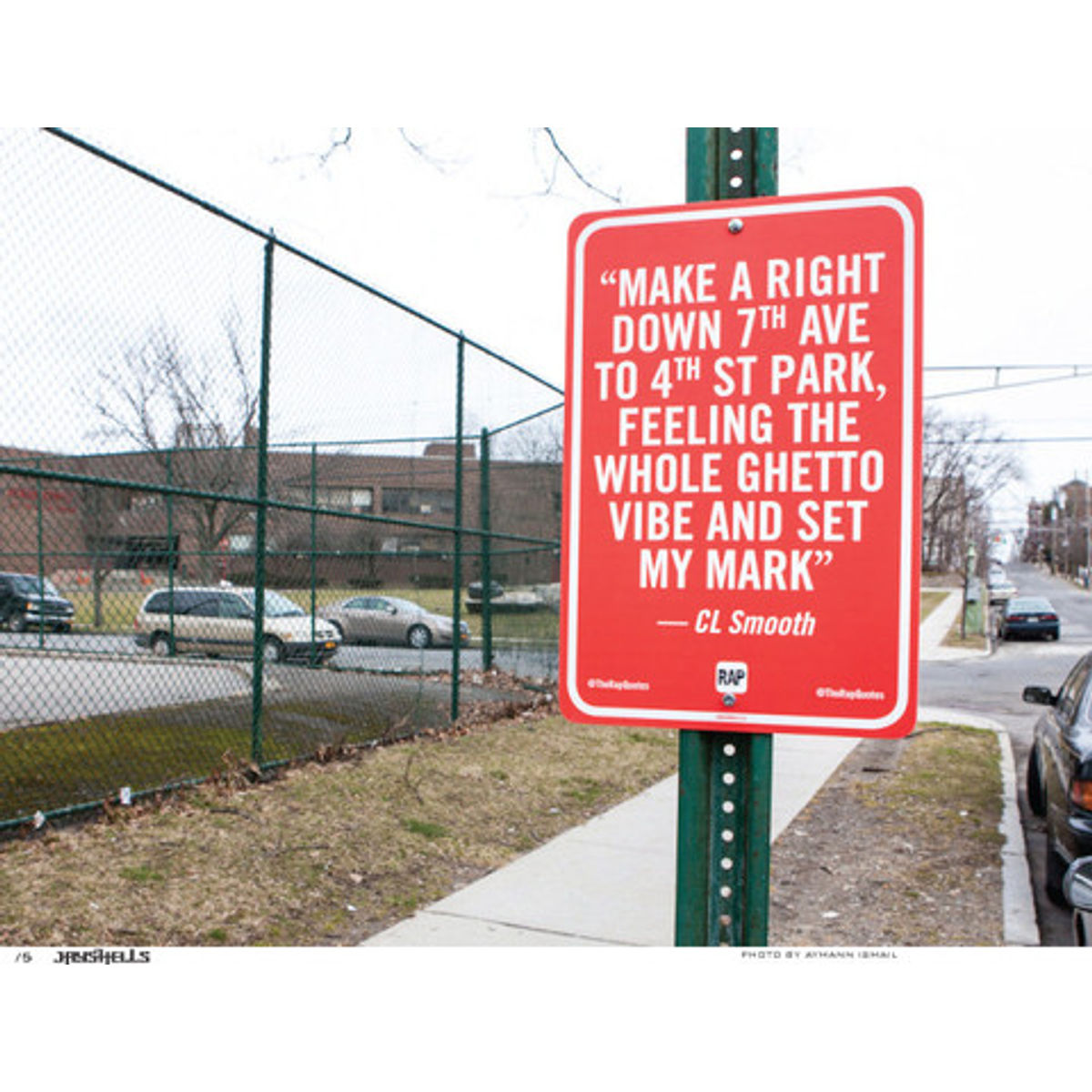 Make a right down 7th Ave to 4th Street Park... (Photo)