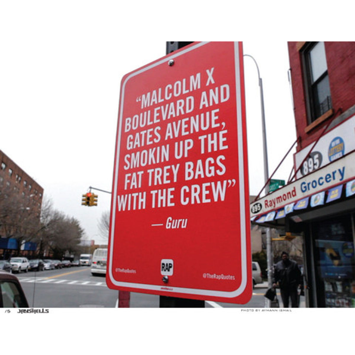 Malcolm X Boulevard and Gates Avenue... (Photo)