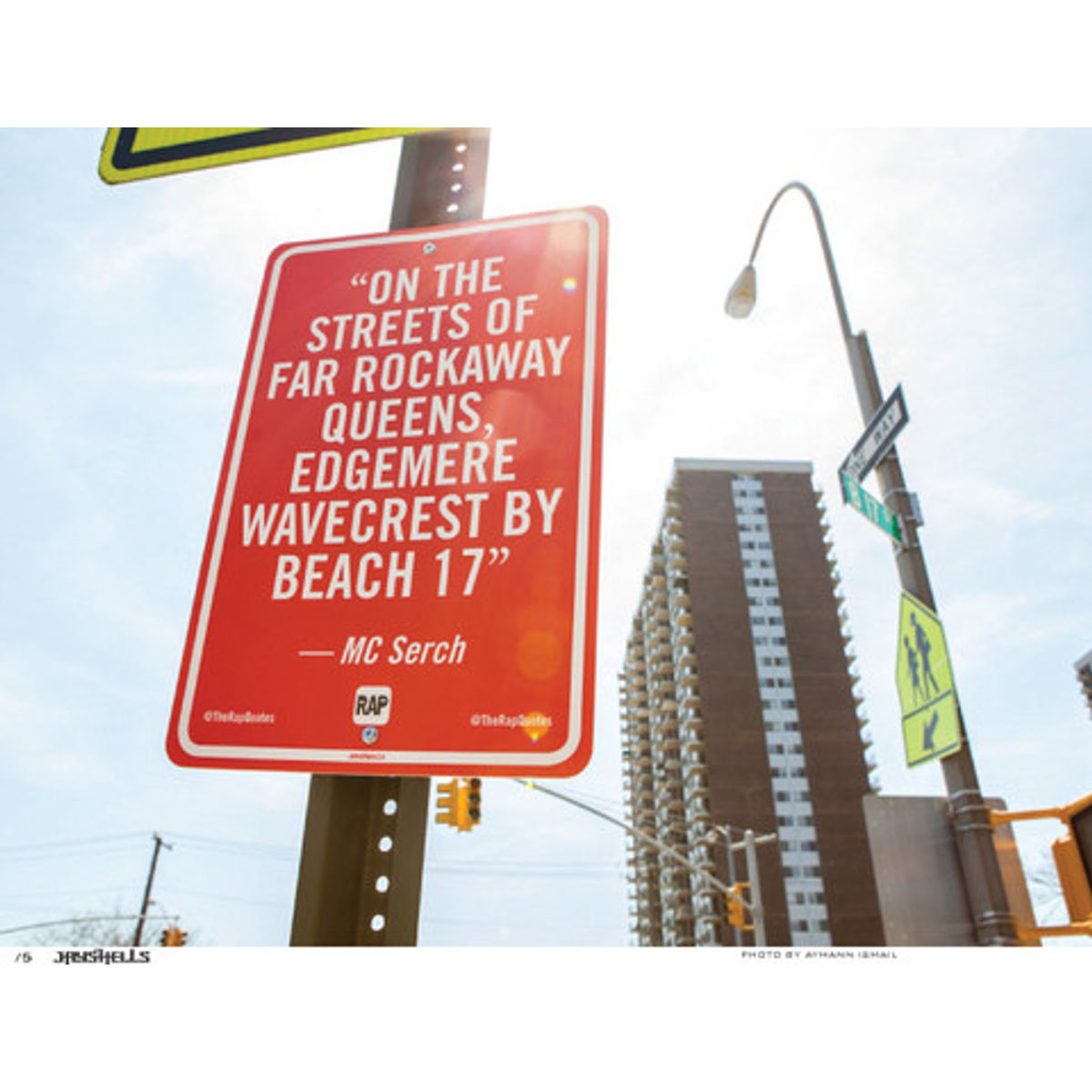 On the streets of Far Rockaway Queens... (Photo)