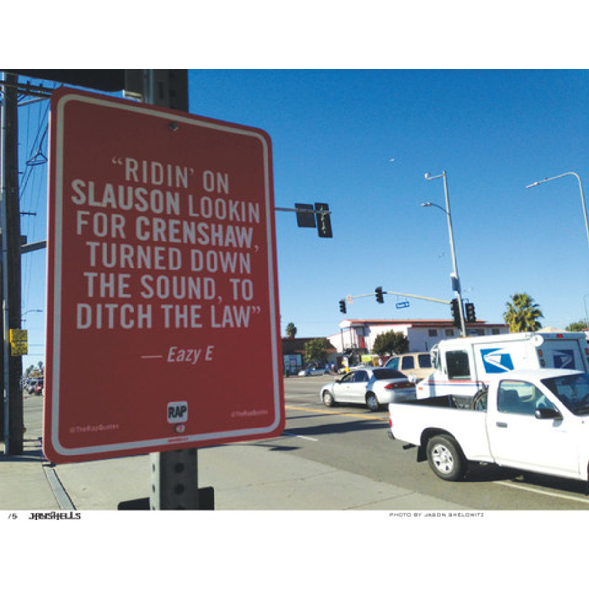 Ridin' on Slauson looking for Crenshaw... (Photo)