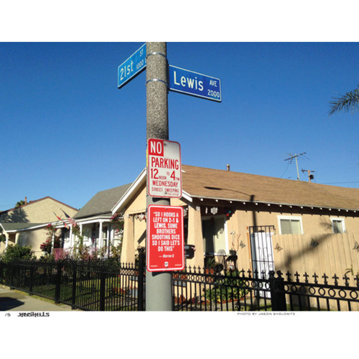 So I hooks a left on 2-1 & Lewis (Photo)