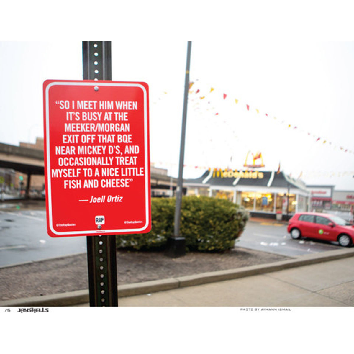 So I meet him when it's busy... (Photo)