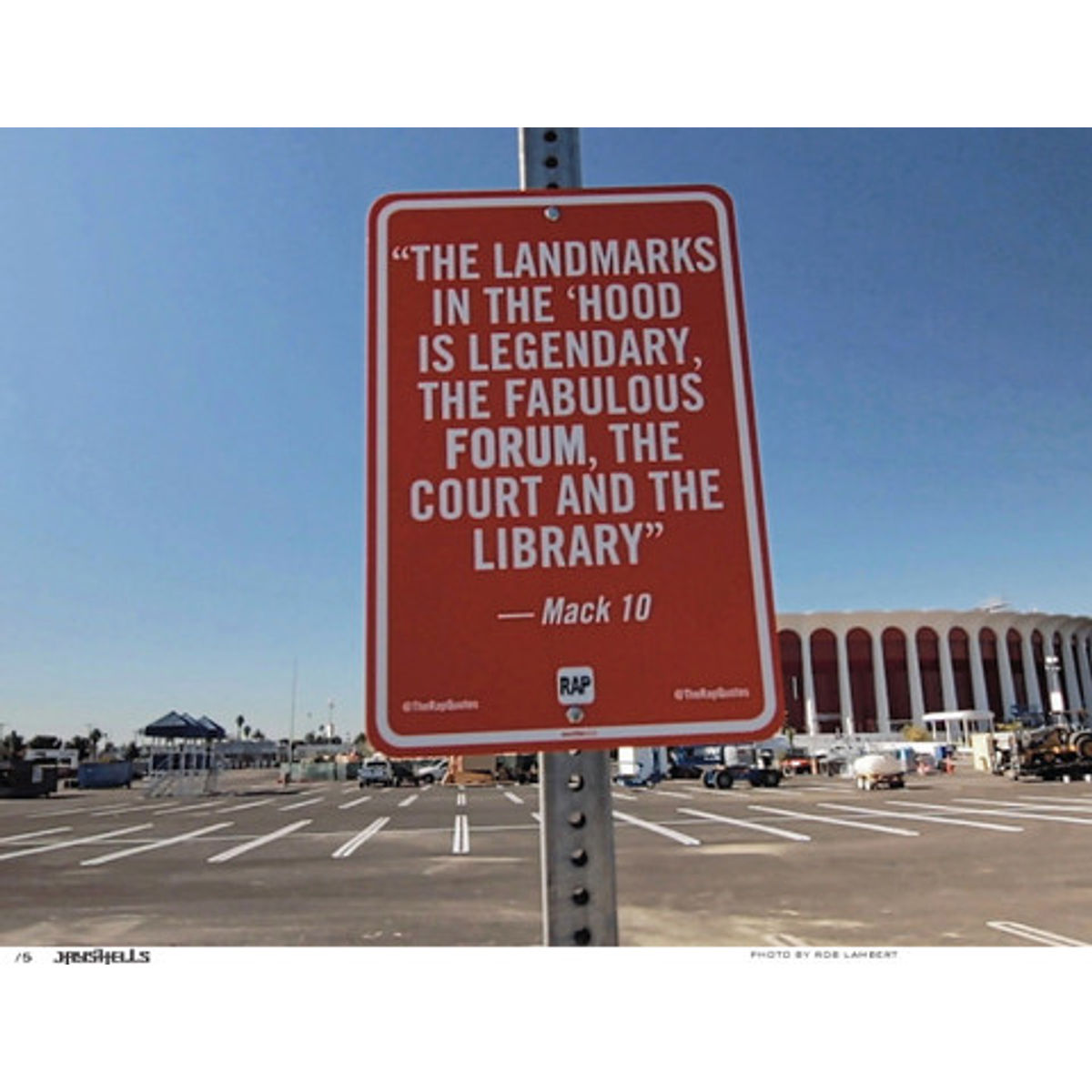 The landmarks in the 'hood is legendary... (Photo)