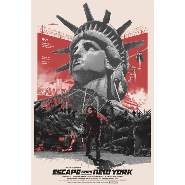Escape From New York [Variant] by Grzegorz Domaradzki