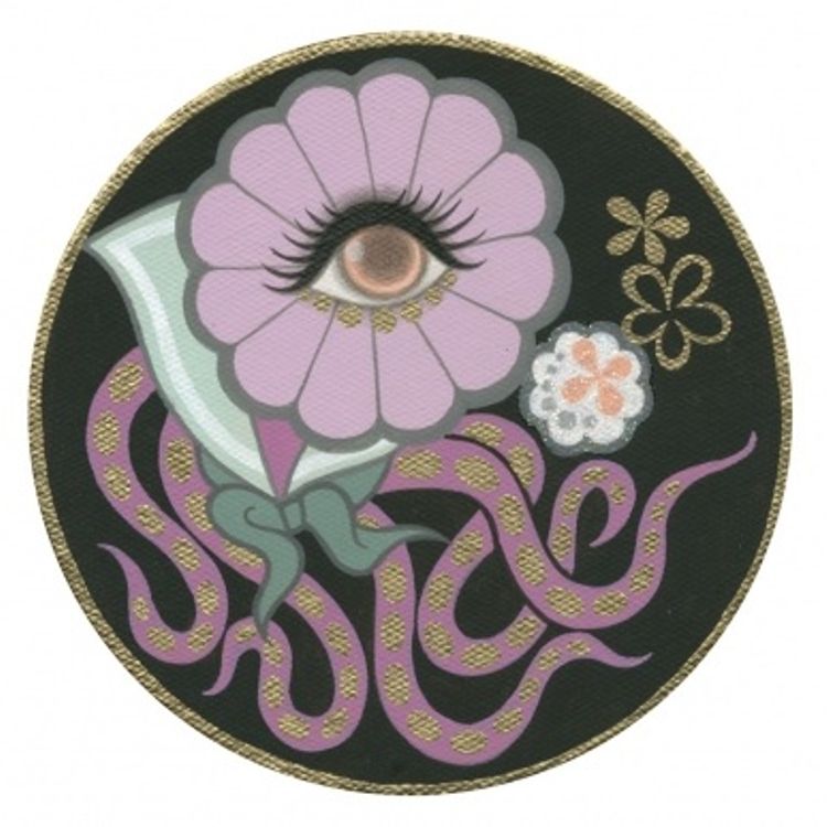 Flower Octopus Pink by Junko Mizuno