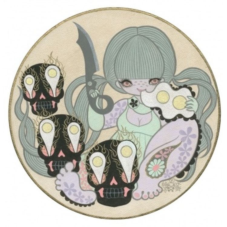 Eggs and Skulls Moony by Junko Mizuno