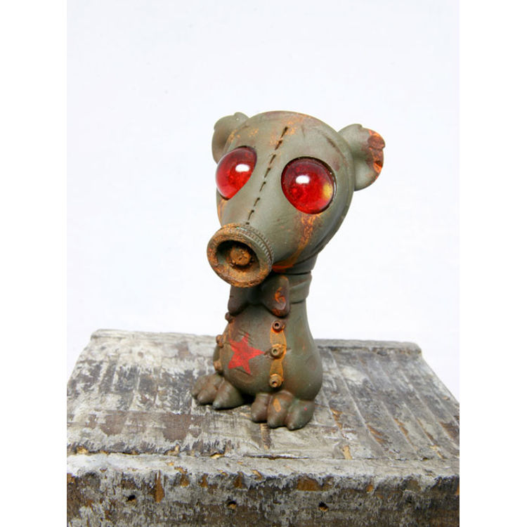 Military Gasmask Kuma by DrilOne
