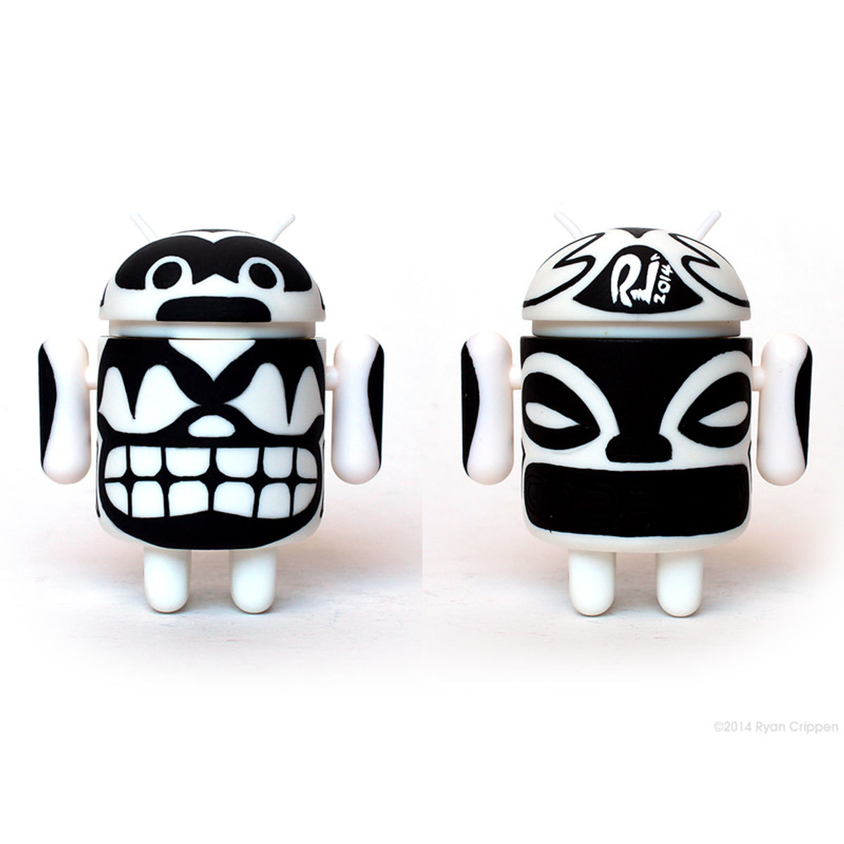 Sketch Totem Android – Black/White