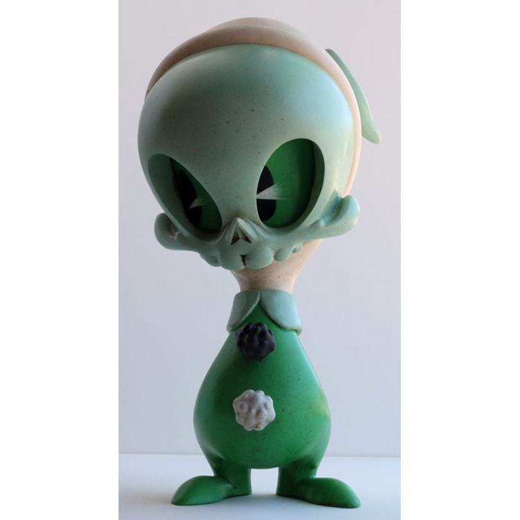 Green-Lamb Midi Skelve by Brandt Peters