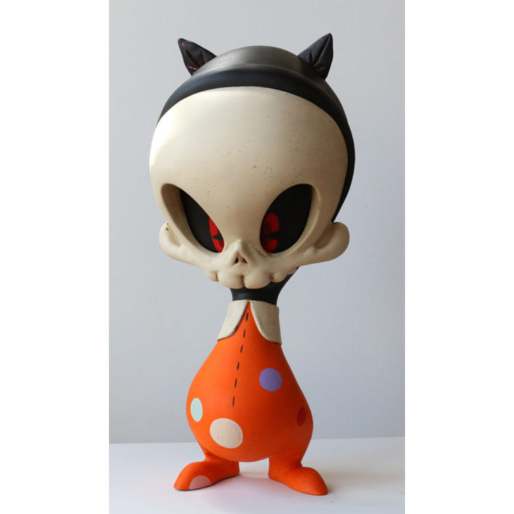 Orange Masao Cat Mega Skelve by Brandt Peters