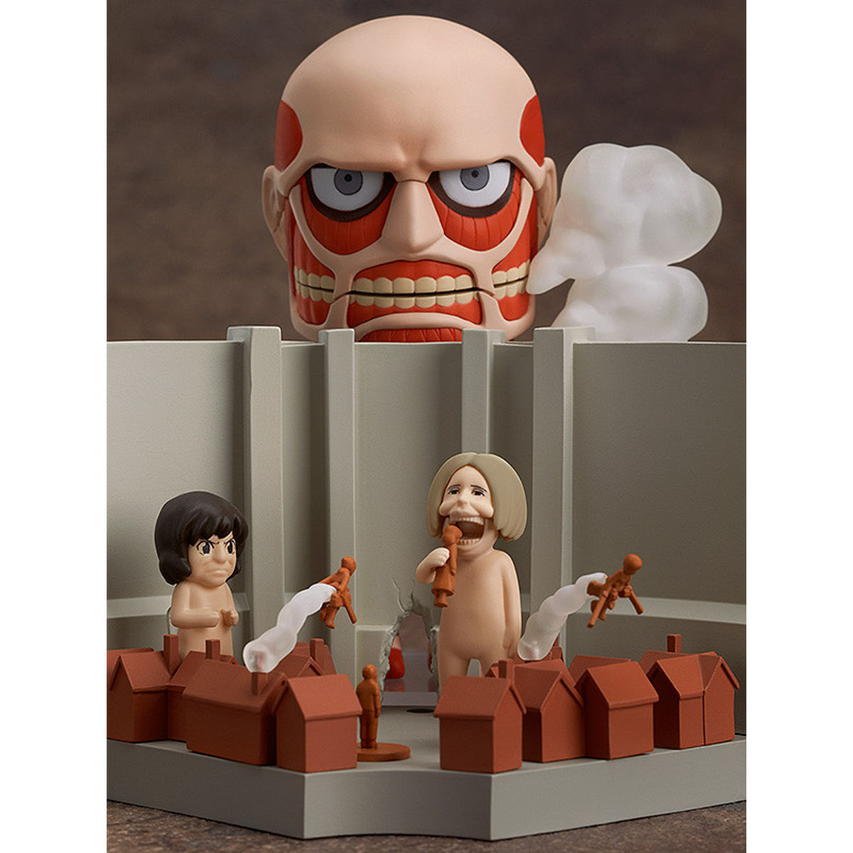 Nendoroid Colossus Titan & Attack Playset