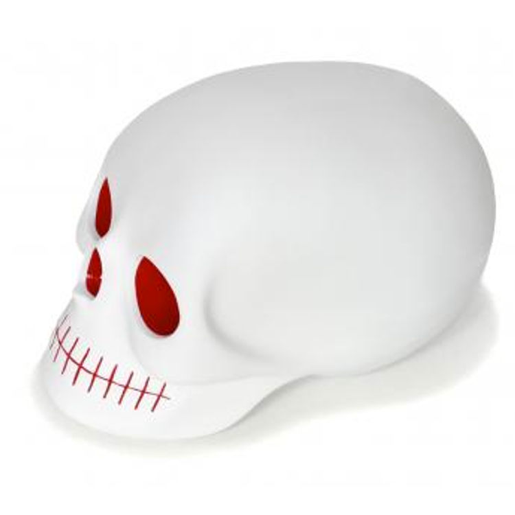 Ketsin Mono – matte white w/red eyes by Omar Vitela