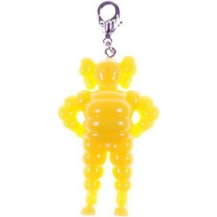 Yellow Chum Keychain by Kaws (Brian Donnelly)