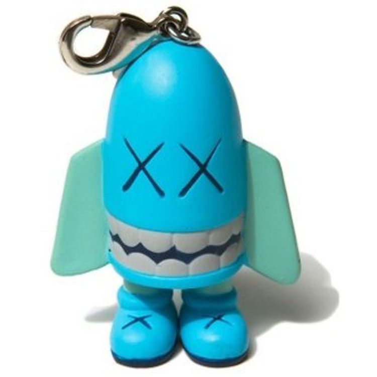 Blue Blitz Keychain by Kaws (Brian Donnelly)