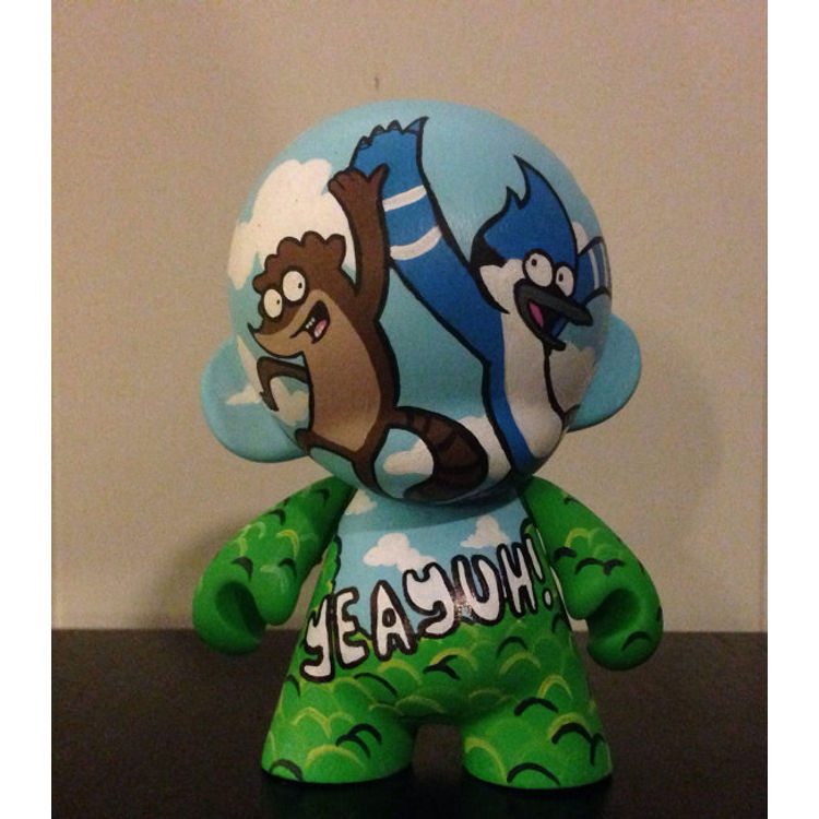 Regular Show Mordecai and Rigby High Five by Unicorn Kiddo