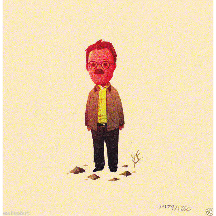 Minute Walts Teacher by Olly Moss