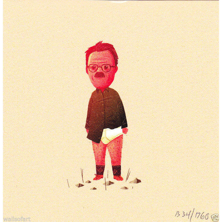 Minute Walts Underwear by Olly Moss