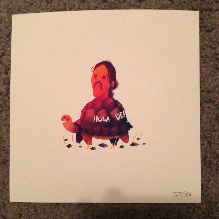Minute Walts Tortuga by Olly Moss