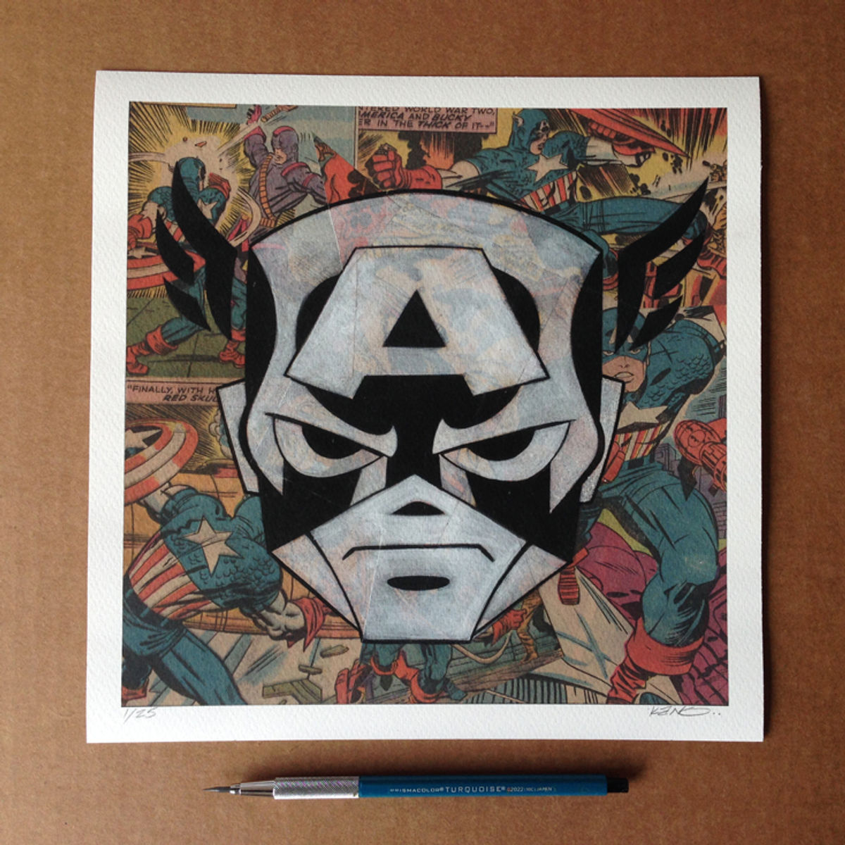 Captain America Print