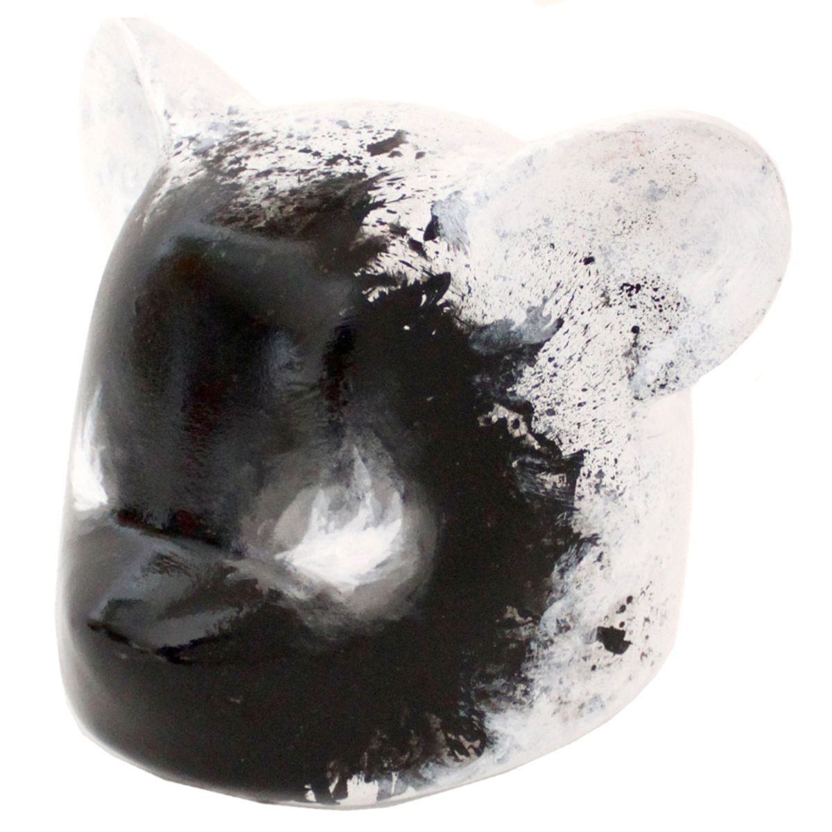 Black Face Bear Head