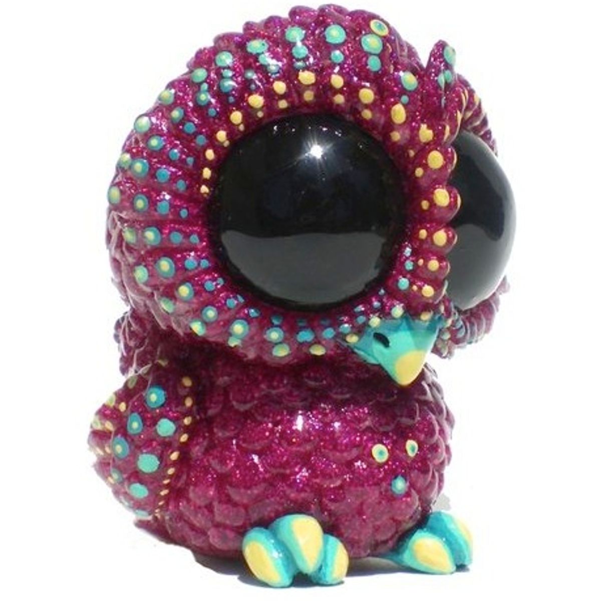 Baby Owl - Volcano Glitter