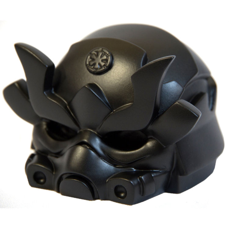 Storm Samurai - Matte Black by Artmymind
